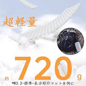 Amazon | Naturehike エアーマット SGS認証 R値3.2~8.8 約500g -20