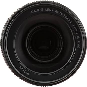 Amazon.com : Canon RF 24–240mm F4-6.3 is USM Lens, Black : Electronics