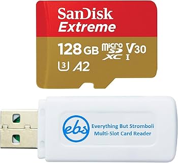 Amazon.com: SanDisk Extreme 128GB MicroSDXC Memory Card for DJI