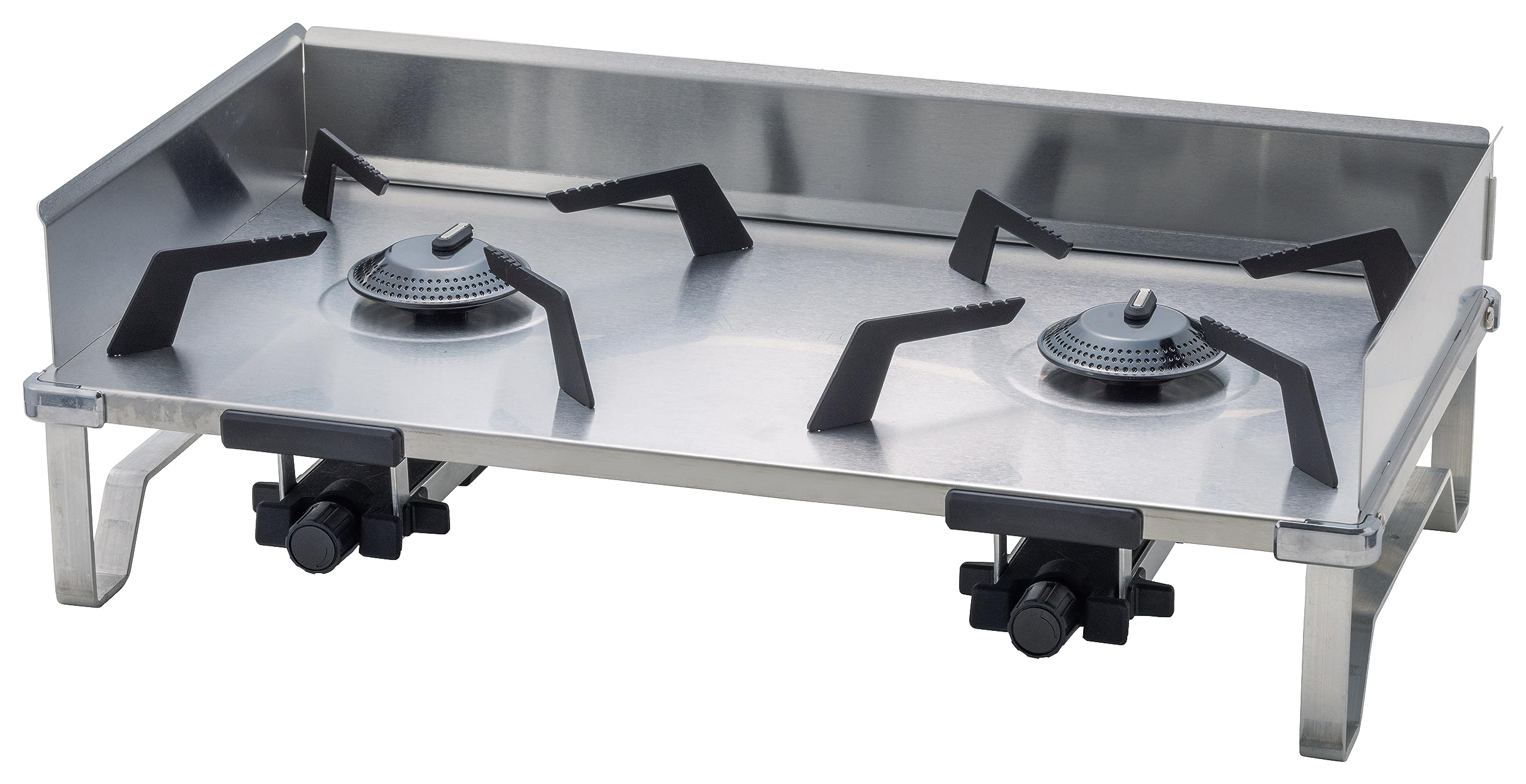 Amazon | ソト(SOTO) 日本製 ツーバーナー 薄型 ストーブ ステンレス製