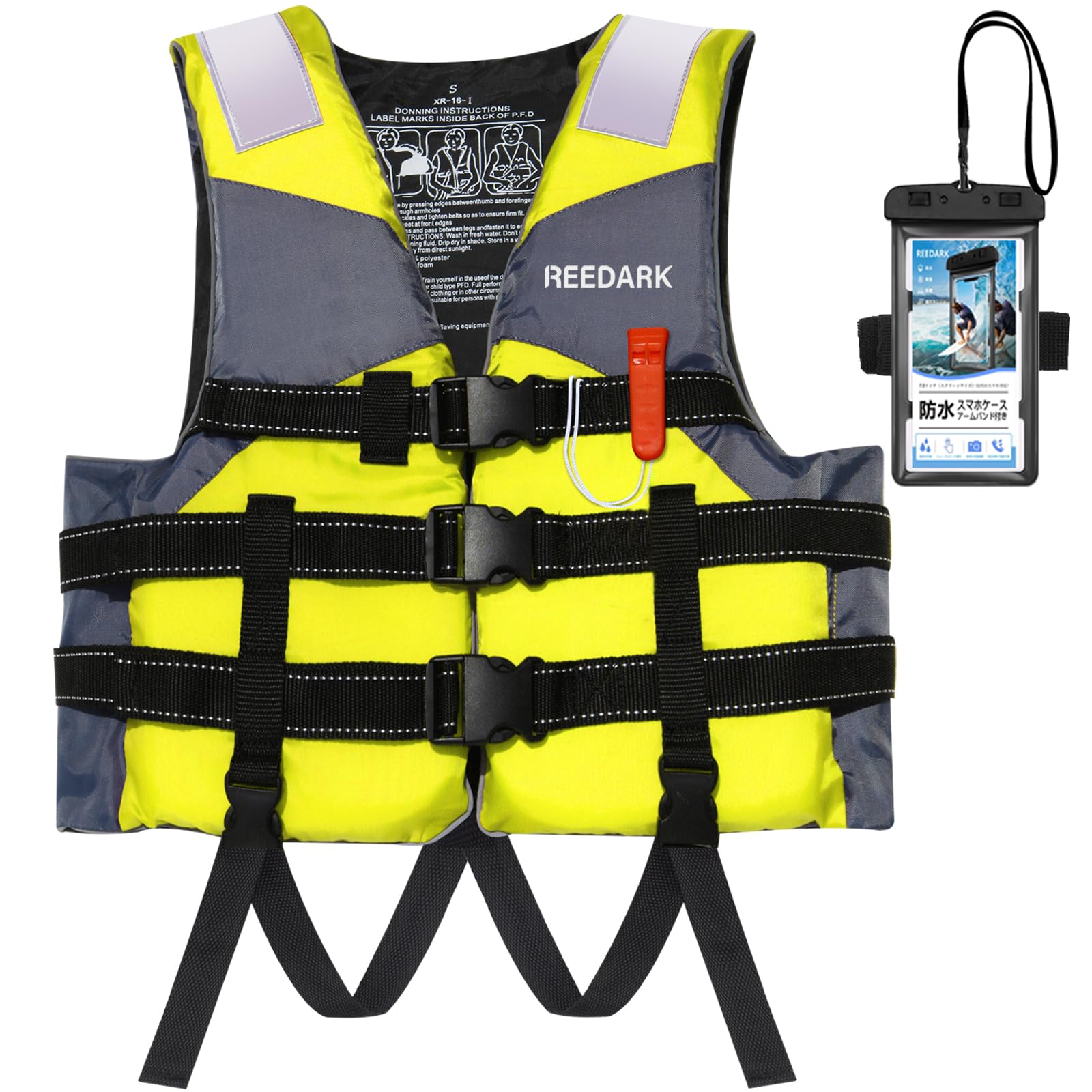 Amazon | Reedark ライフジャケット 新型 釣り 大人用 子供用