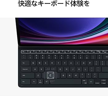 Amazon.co.jp: Galaxy Tab S9+ Book Cover Keyboard Slim|ブラック