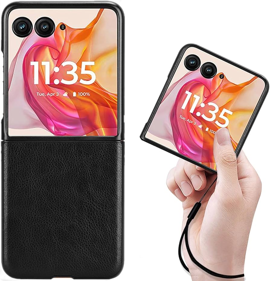 Amazon.co.jp: Motorola用 Moto Razr 50 Ultra ケース ストラップ 同梱