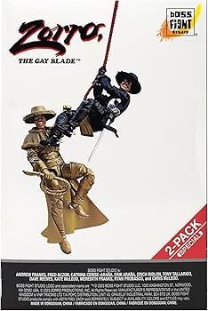 Amazon.com: Boss Fight Studio Hero H.A.C.K.S. Zorro, The Gay Blade
