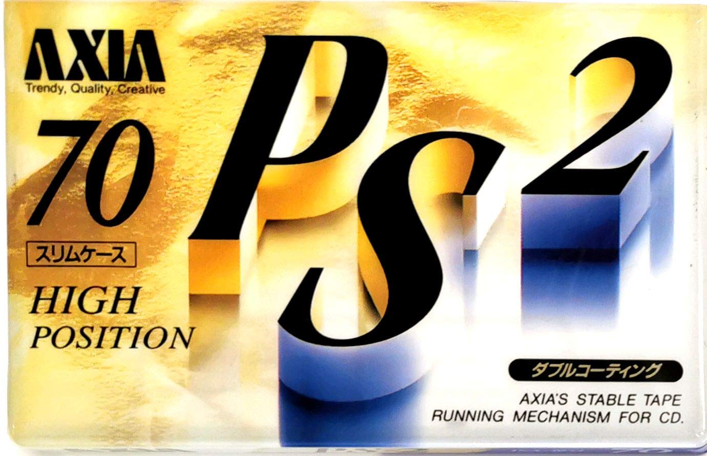 Amazon | AXIA カセットテープ PS2 70分 ハイポジ PS2F 70 | AXIA