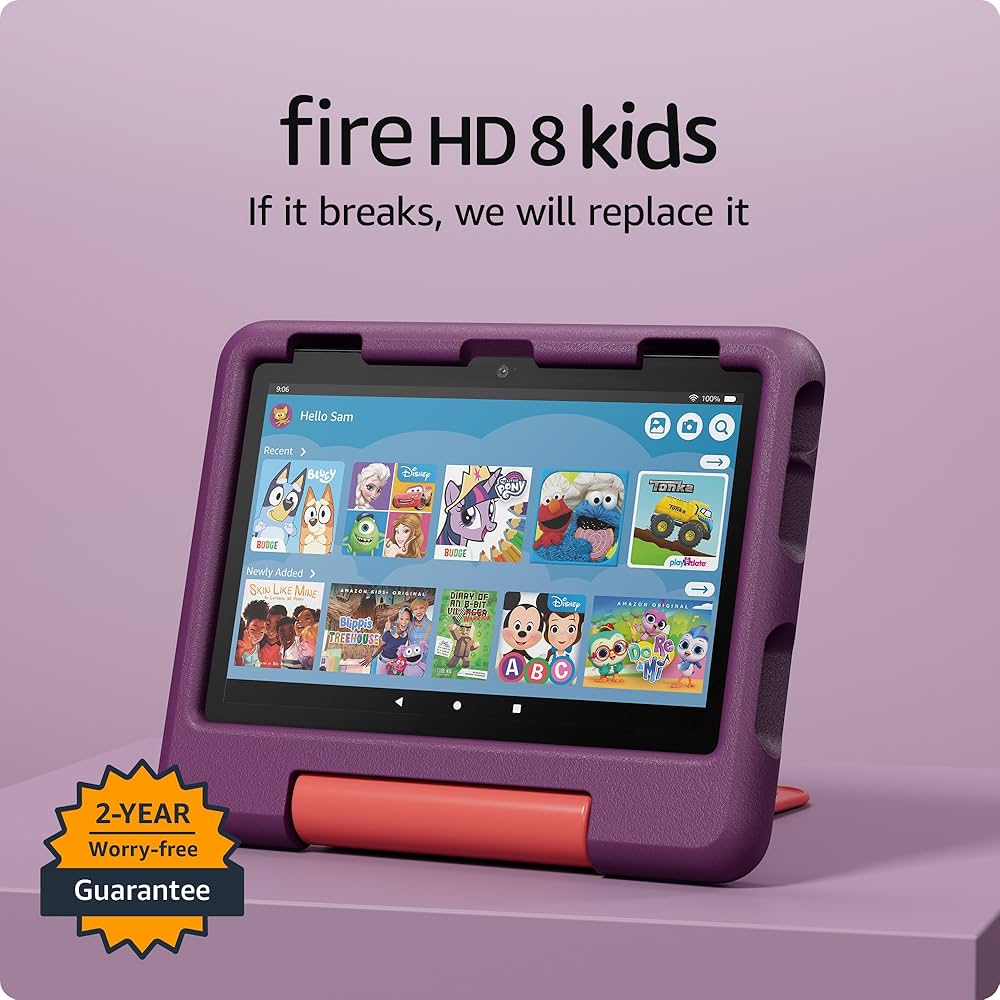 Amazon.com: Amazon Fire HD 8 Kids tablet (newest model), ages 3-7