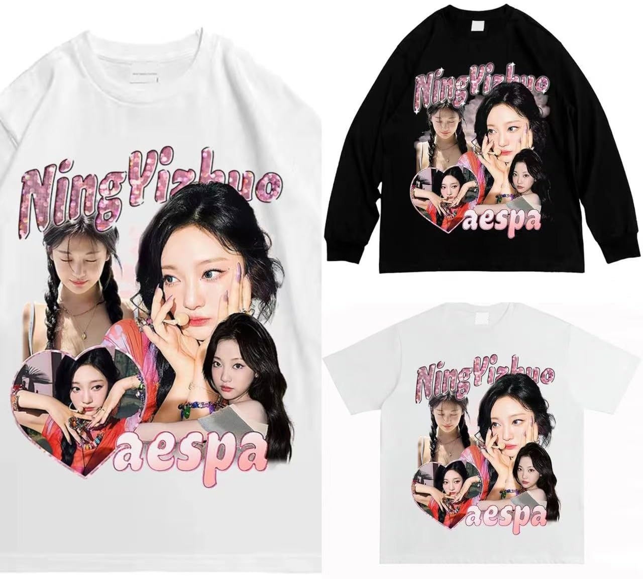 Amazon.co.jp: エスパ AESPA ニンニン グッズ Tシャツ スウェット 応援