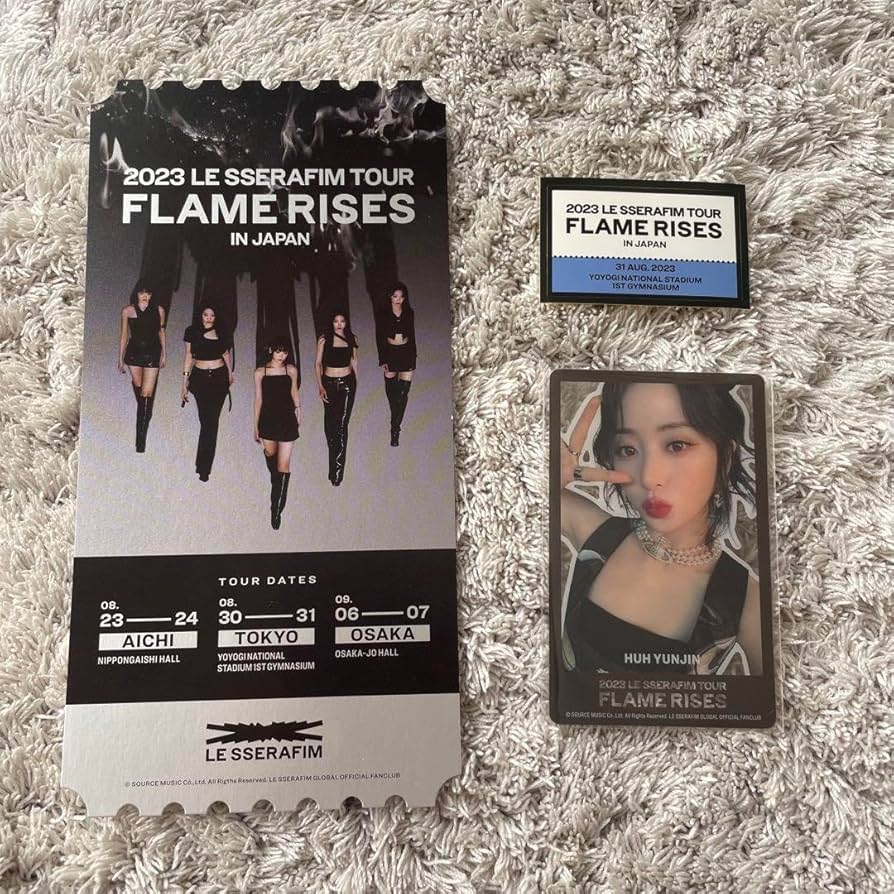 LE SSERAFIM ユンジン ファンレター お渡し会 トレカ