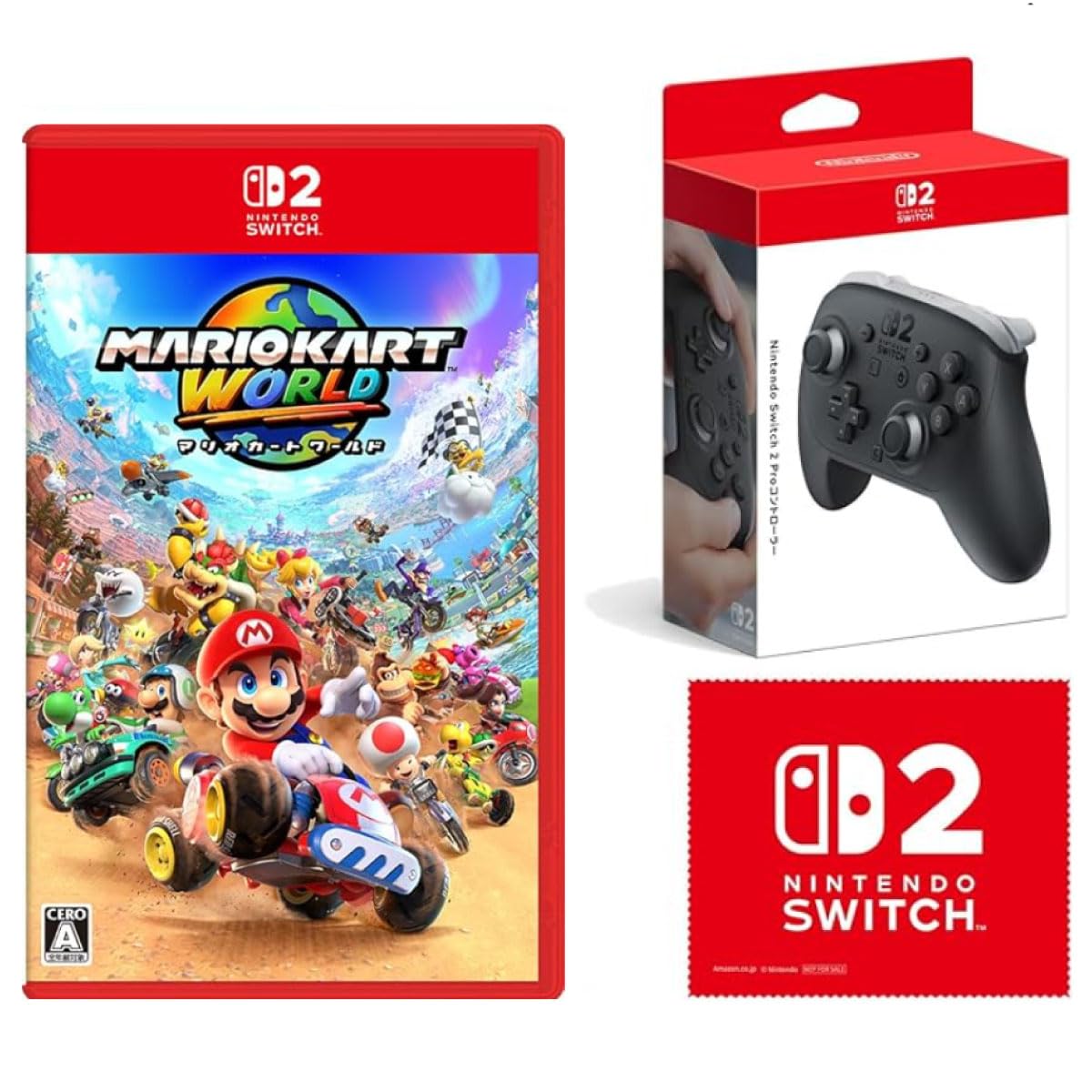 Amazon.co.jp: マリオカート ワールド -Switch2 +【任天堂純正品