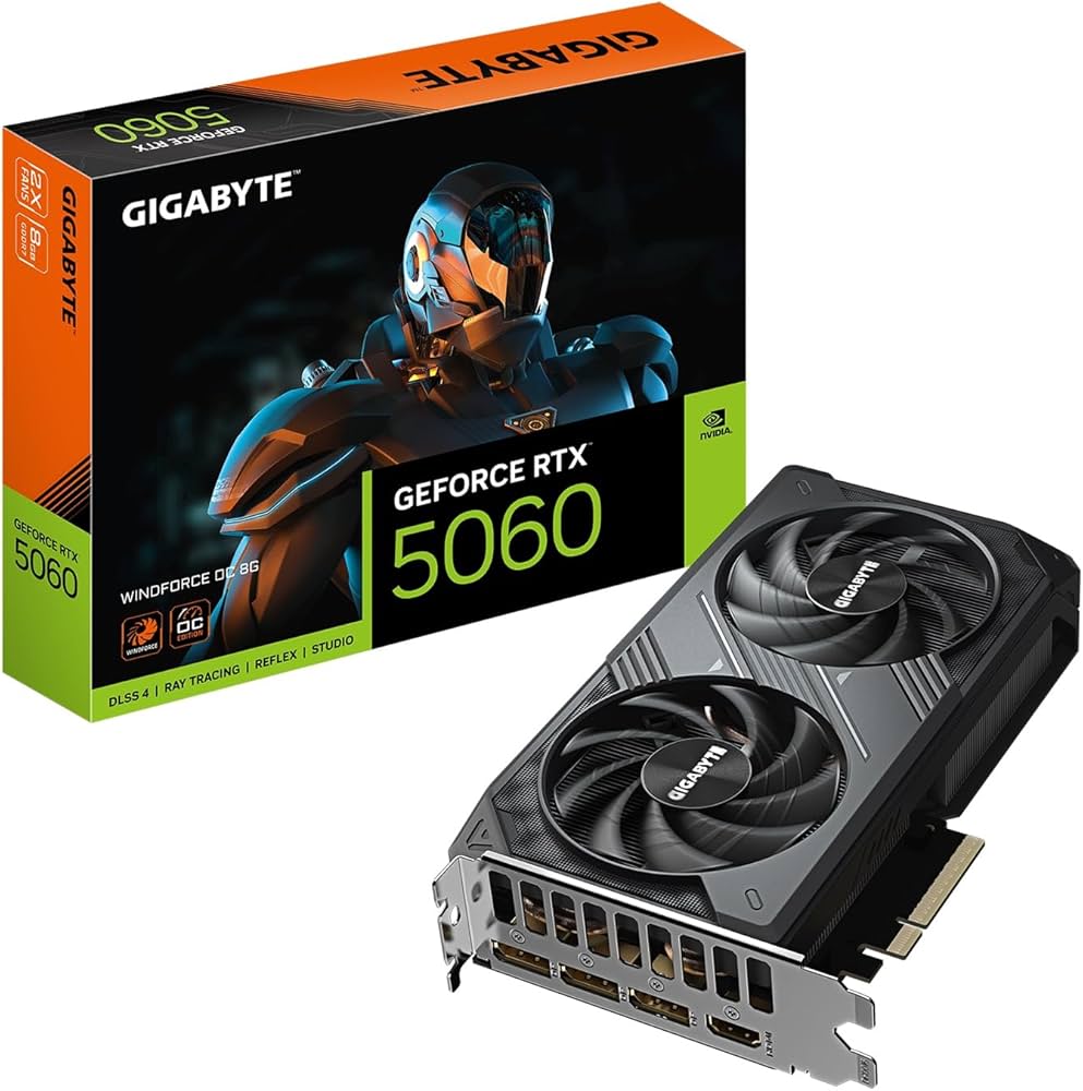 Amazon | GIGABYTE GeForce RTX 5060 WINDFORCE OC 8Gグラフィック