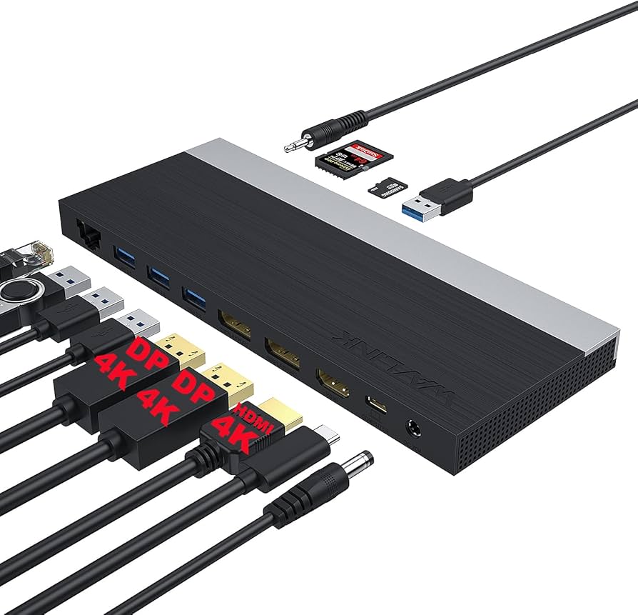 Amazon.com: WAVLINK USB C Docking Station,13-in-1 Triple Display