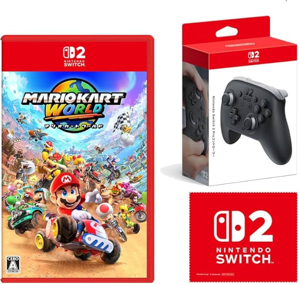 Amazon.co.jp: マリオカート ワールド -Switch2 +【任天堂純正品