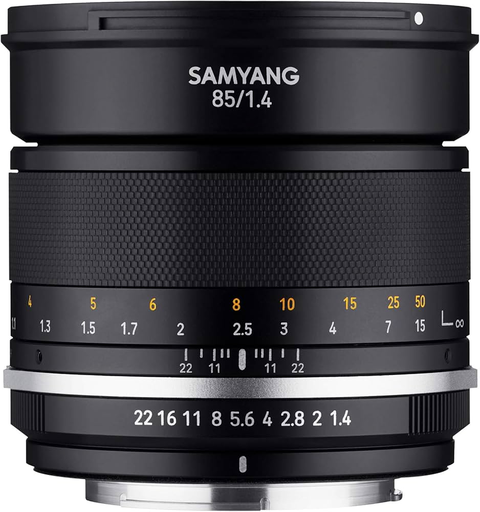 Amazon.co.jp: SAMYANG 単焦点中望遠レンズ MF 85mm F1.4 MK2 ニコンF