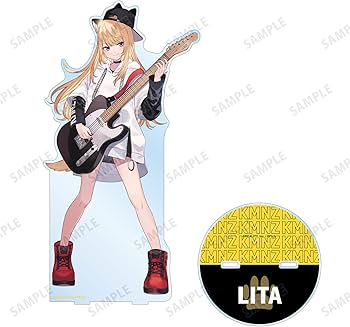 Amazon.co.jp: KMNZ 描き下ろしイラスト LITA ギター演奏ver. 1/7