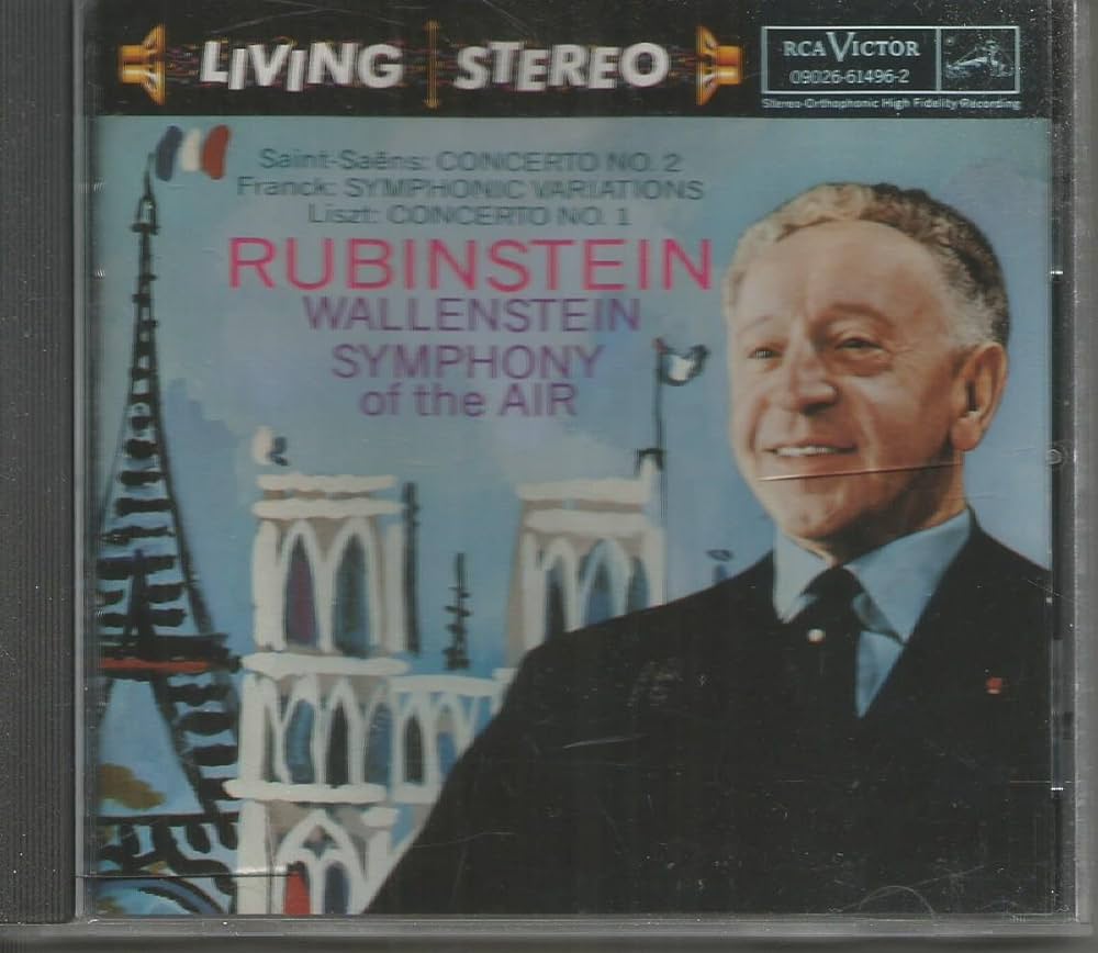 Artur Rubinstein, Franz Liszt, Camille Saint-Saens, Alfred