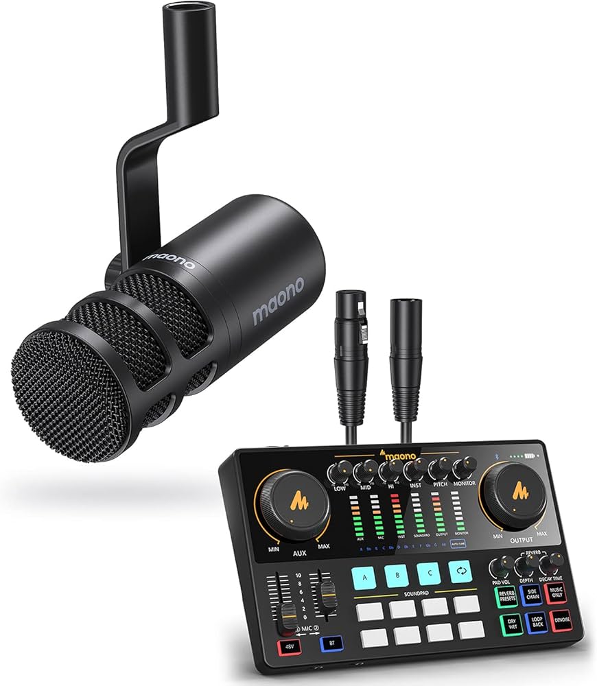 Amazon.com: MAONO PD100 XLR Dynamic Microphone with AME2 Audio