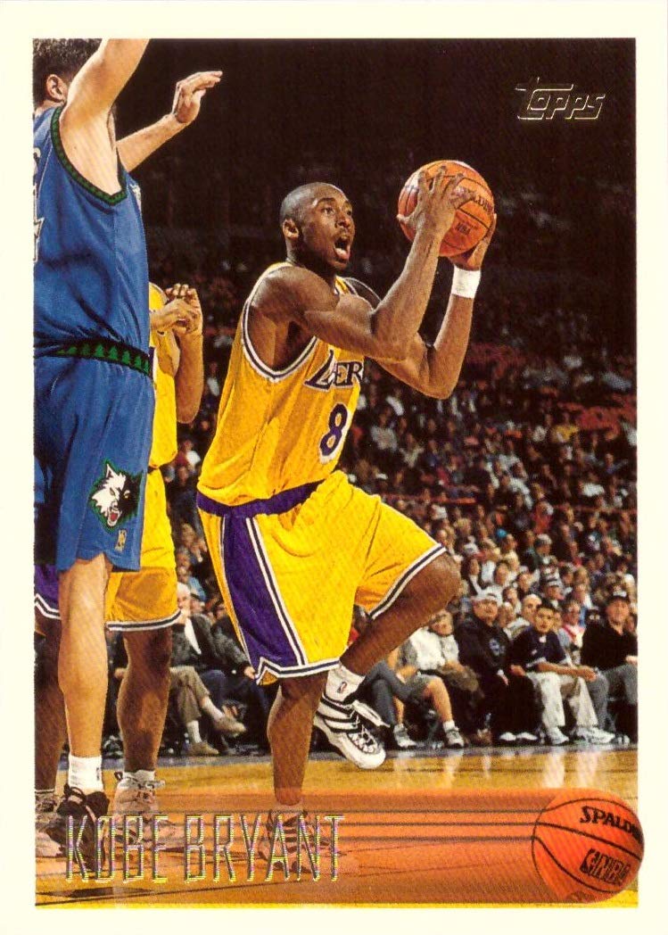 Amazon.com: 1996-97 Topps Basketball #138 Kobe Bryant Rookie Card