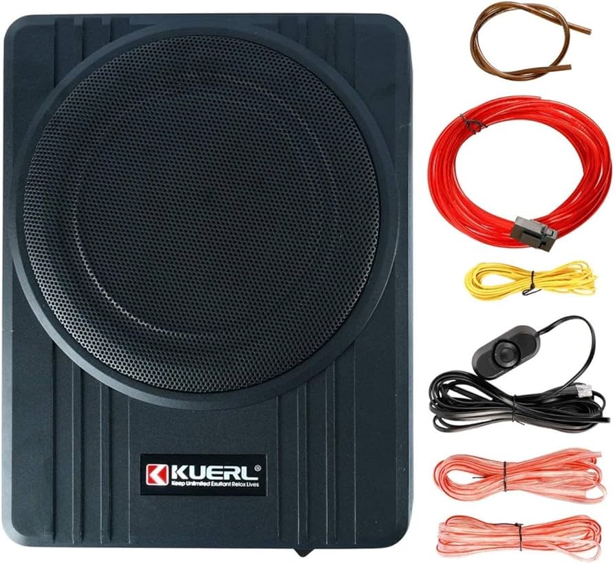 Amazon.co.jp: YaCCC 10インチ 800W カーシート下サブウーファー