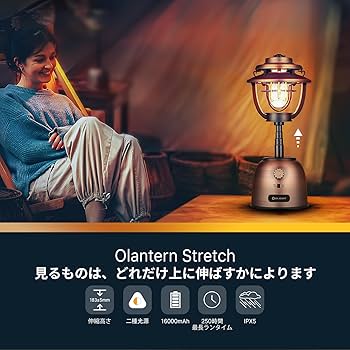 Amazon.co.jp: OLIGHT(オーライト) Olantern Stretch Type C LED