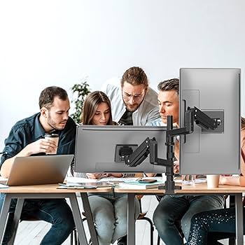 Amazon.co.jp: WORLDLIFT モニターアーム デュアル 上下2画面 ロング