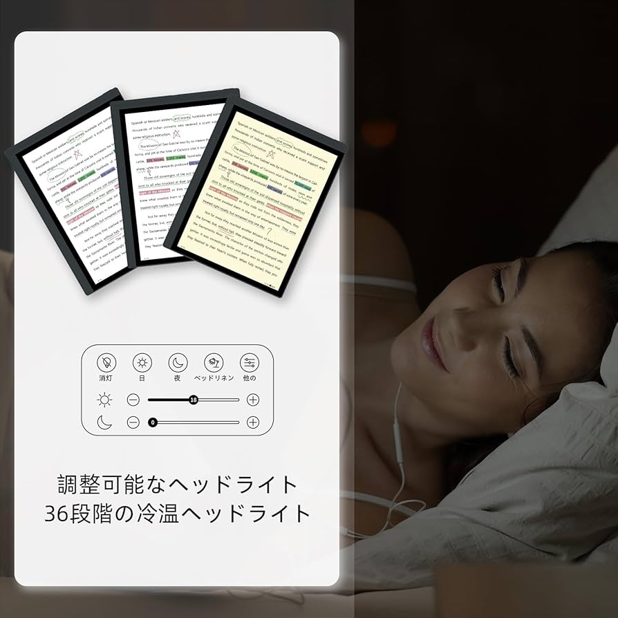 Amazon.co.jp: Bigme B1051C Lite 電子書籍リーダー 4G+64G 5.5mm の厚