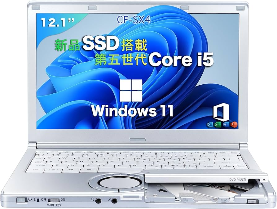 Amazon.co.jp: 【整備済み品】 ノートパソコン Windows 11 Office搭載