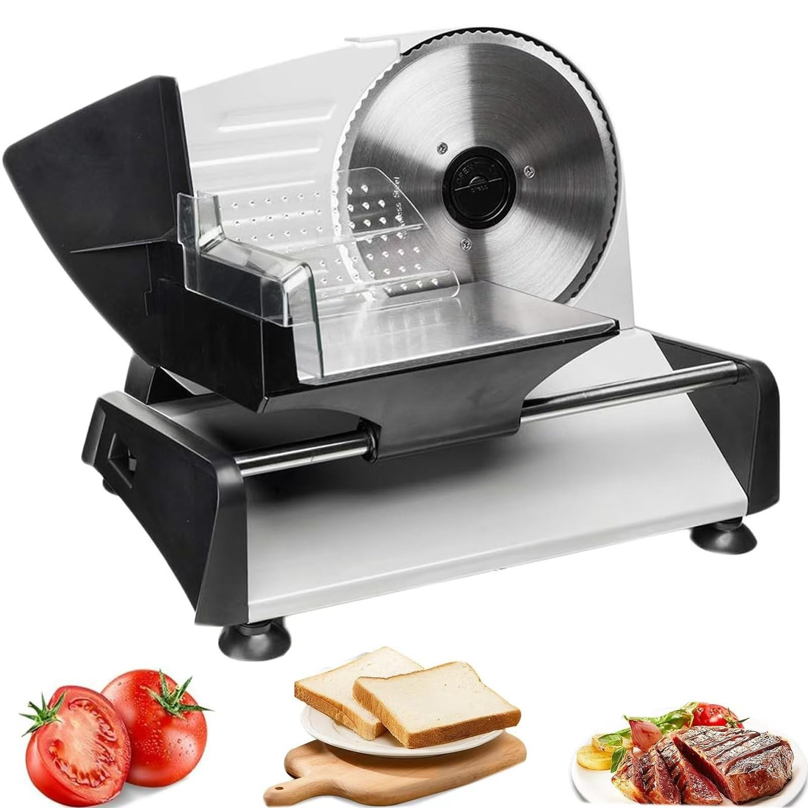 Amazon | JagKey 業務用ミートスライサー 電動フードスライサー ミート