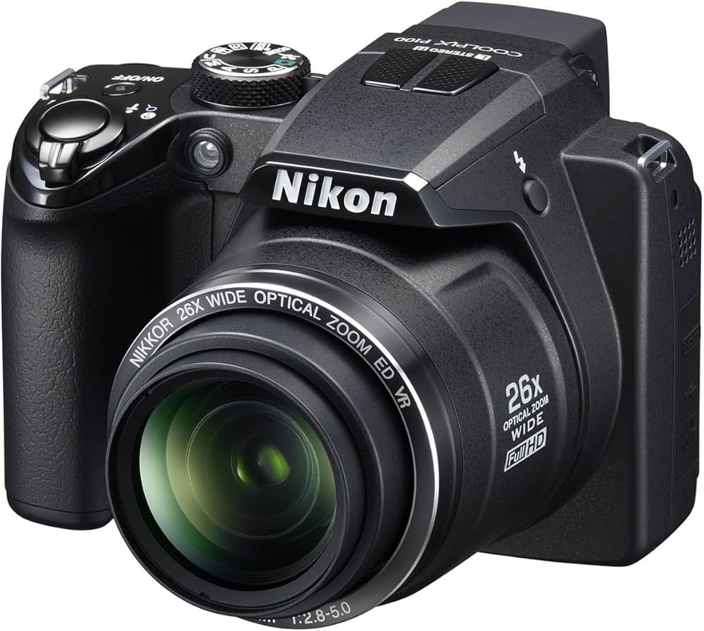 Amazon.co.jp: Nikon COOLPIX Digital Camera P100 Black P100