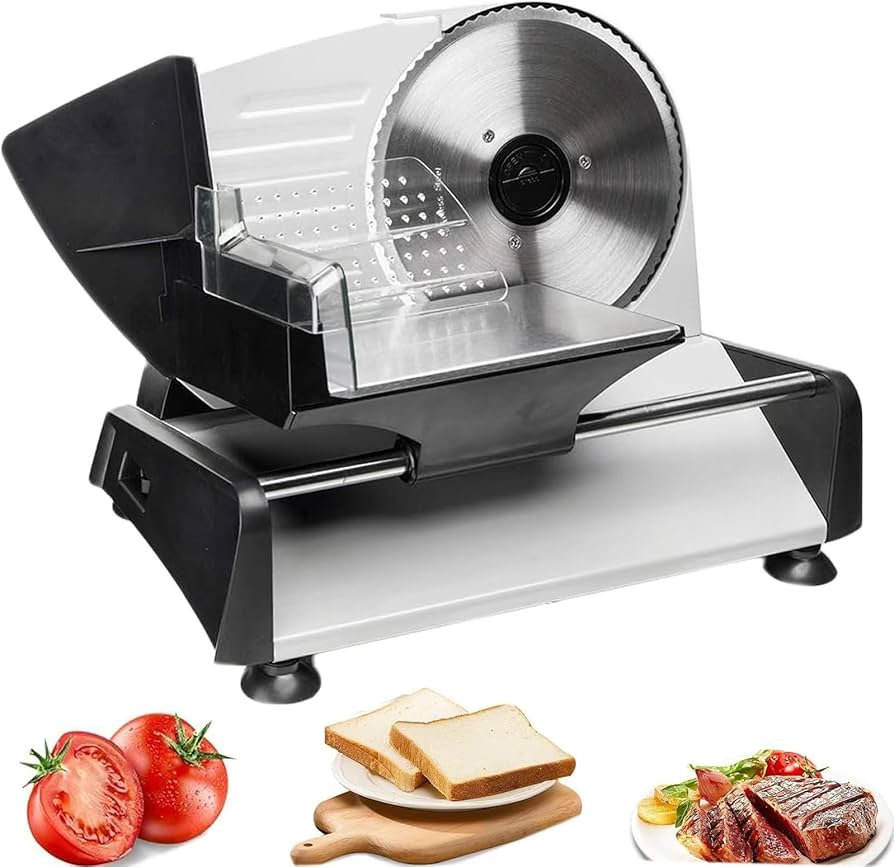 Amazon | JagKey 業務用ミートスライサー 電動フードスライサー ミート