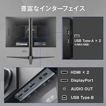 Amazon.co.jp: グリーンハウス 23.8インチ ゲーミングモニター 165Hz