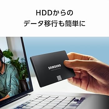 Amazon | Samsung 870 EVO 2TB SATA 2.5インチ 内蔵 SSD MZ-77E2T0B/EC