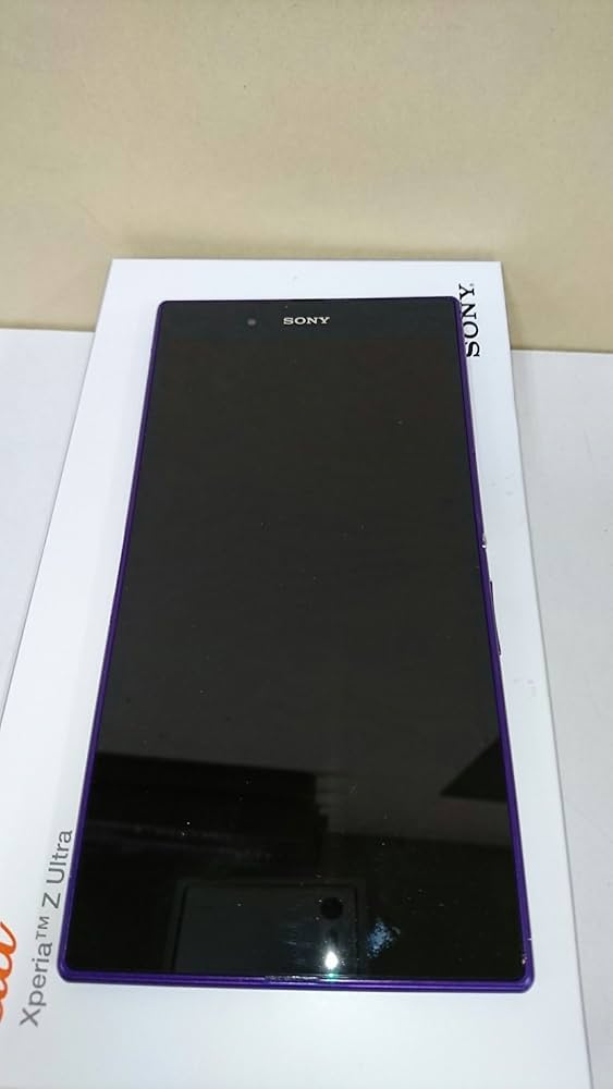 Amazon | Xperia Z Ultra SOL24 au パープル | ソニー(SONY