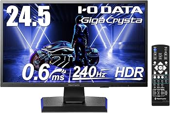 Amazon.co.jp: IODATA EX-LDGC251UTB Gaming Monitor, 24.5 inch