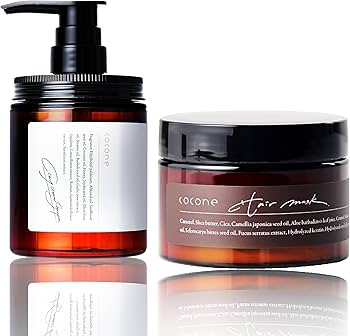 Amazon | クレイクリームシャンプー ＆ ヘアマスク 2点セット cocone