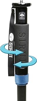 Amazon.co.jp: SIRUI 脚のみ マルチファンクションビデオ一脚 カーボン