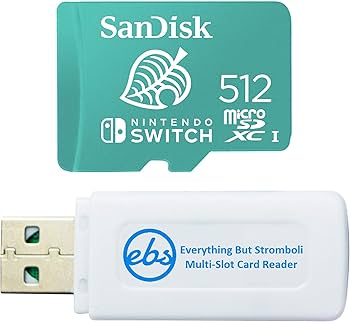 Amazon.com: SanDisk 512GB Nintendo Switch MicroSD Card/Memory Card