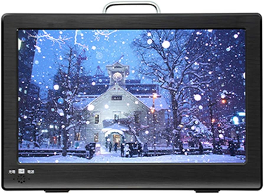 Amazon | OVERTIME 9インチ録画機能付きポータブルTV OT-PT09TE