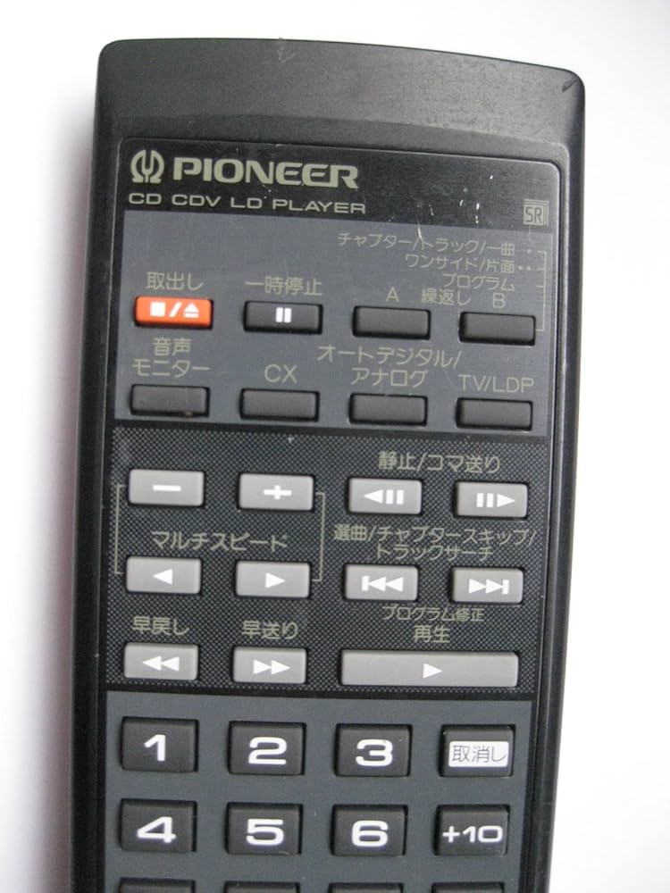 Amazon | パイオニア LDリモコン CU-CLD019 | Pioneer | AV・テレビ