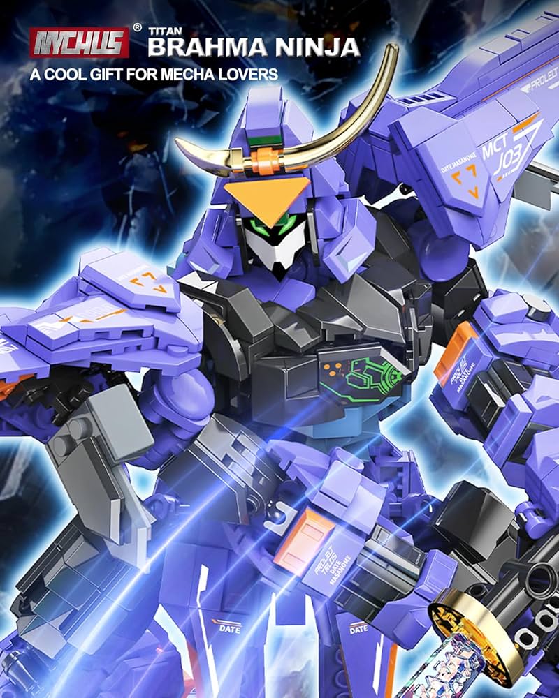 Amazon.co.jp: NYCHUS タイタン ブラフマ 忍者 メカ戦士モデル