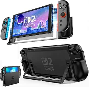 Amazon.com: FIWWAT Dockable Protective Case for Nintendo Switch 2