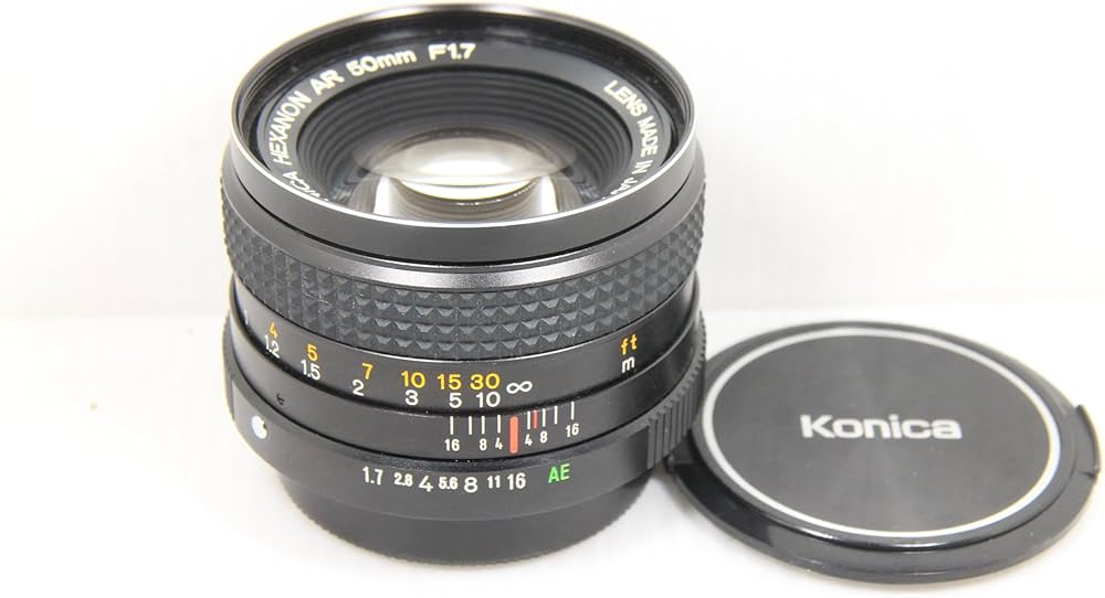 Amazon.co.jp: Konica Hexanon AR 50 mm f1.7 : 家電＆カメラ