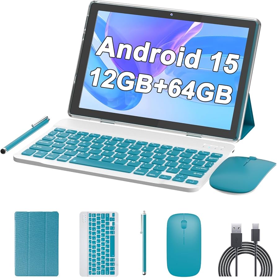 Amazon.com : 10 Inch Tablet Android 15(NOT GO) Tablets 2 in 1