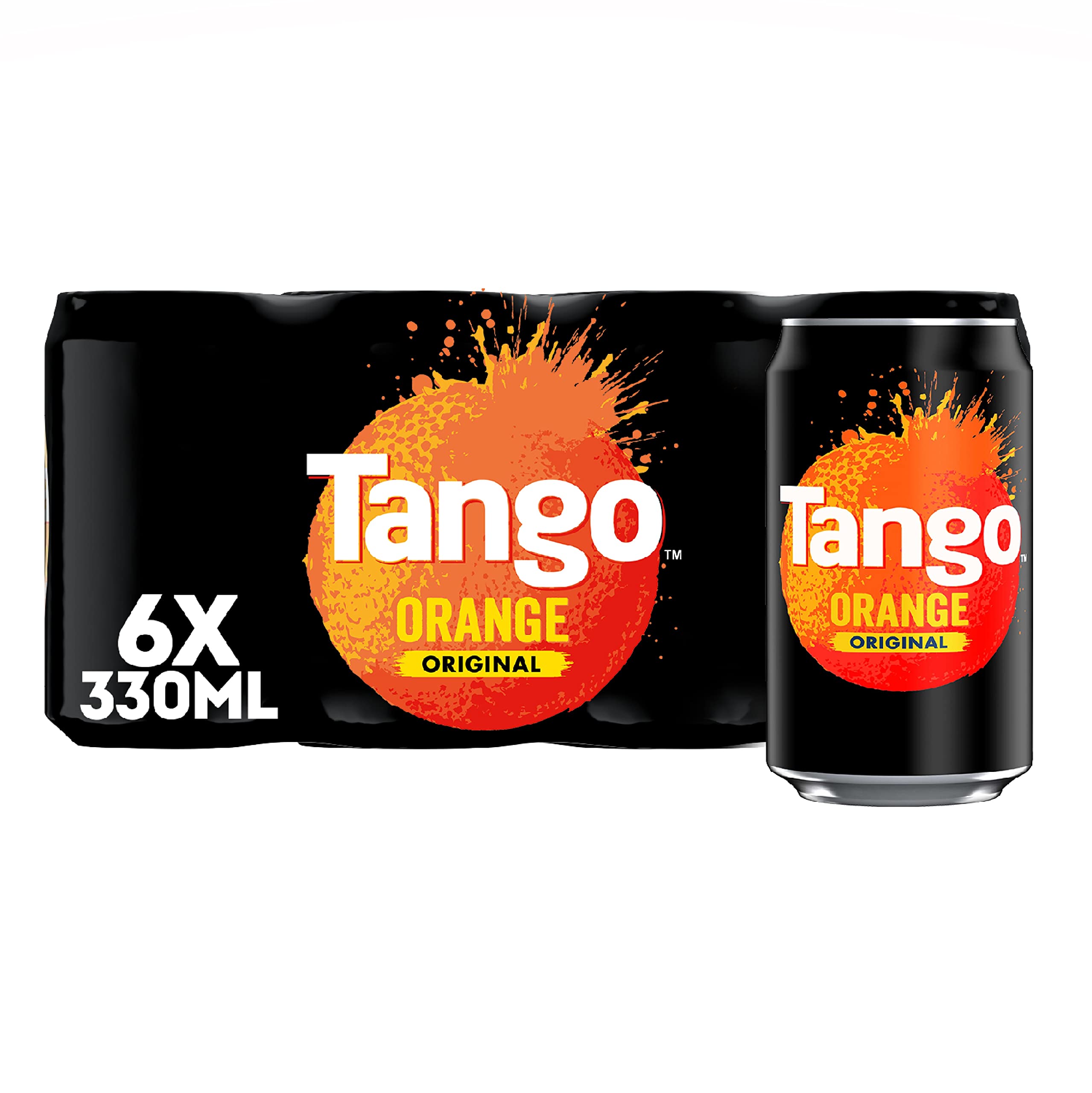 Amazon.com : Tango Orange, 6 x 330, ml : Grocery & Gourmet Food