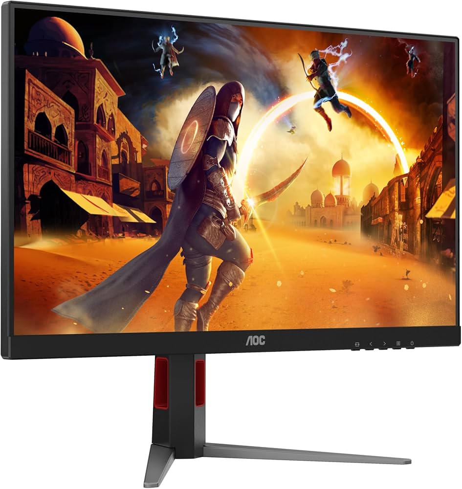 AOC 24G4 24 inch Gaming Monitor FHD Fast IPS, 180Hz Refresh Rate