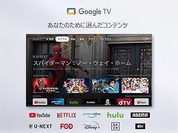 Amazon.co.jp: TCL テレビ 40V型 ネット動画対応 Google TV フル