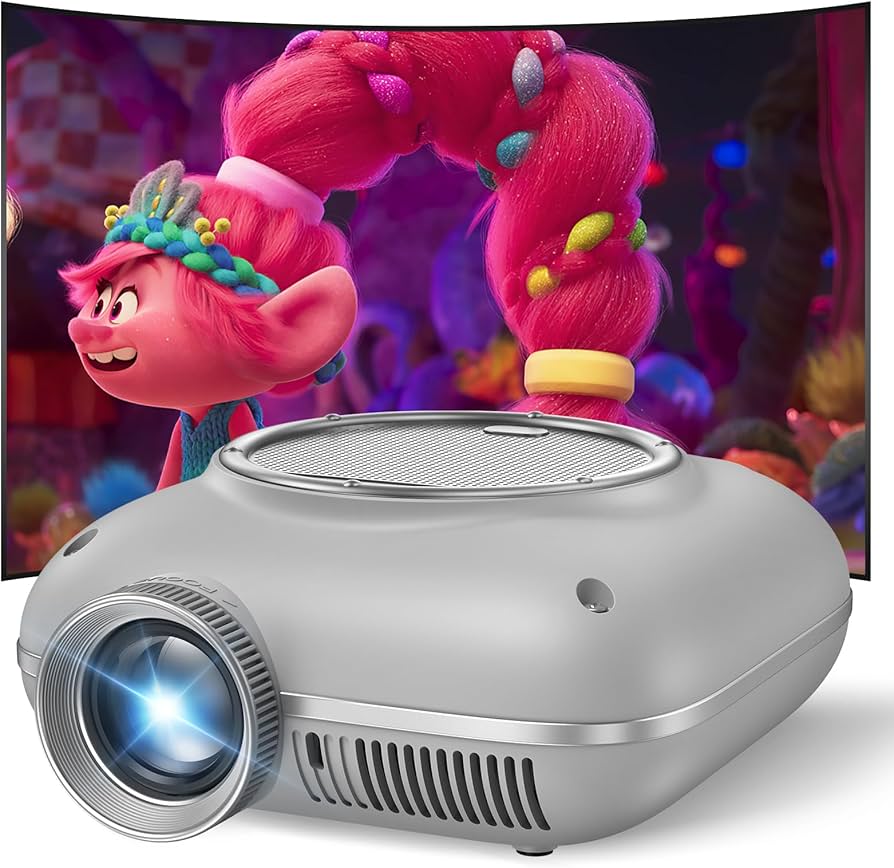 Amazon | HOMPOW プロジェクター 小型 1080PフルHD対応 6500LM【100