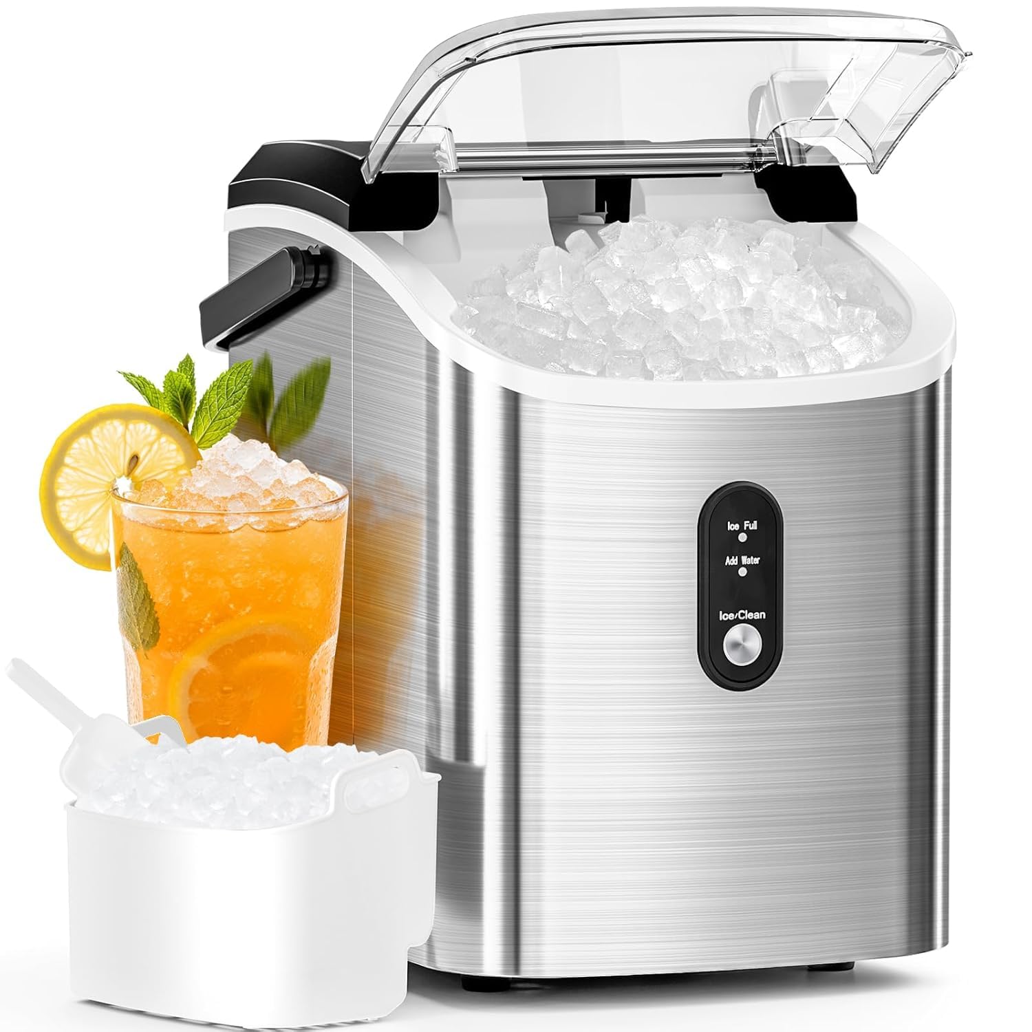 Amazon.com: Antarctic Star Nugget Ice Maker Countertop with Soft