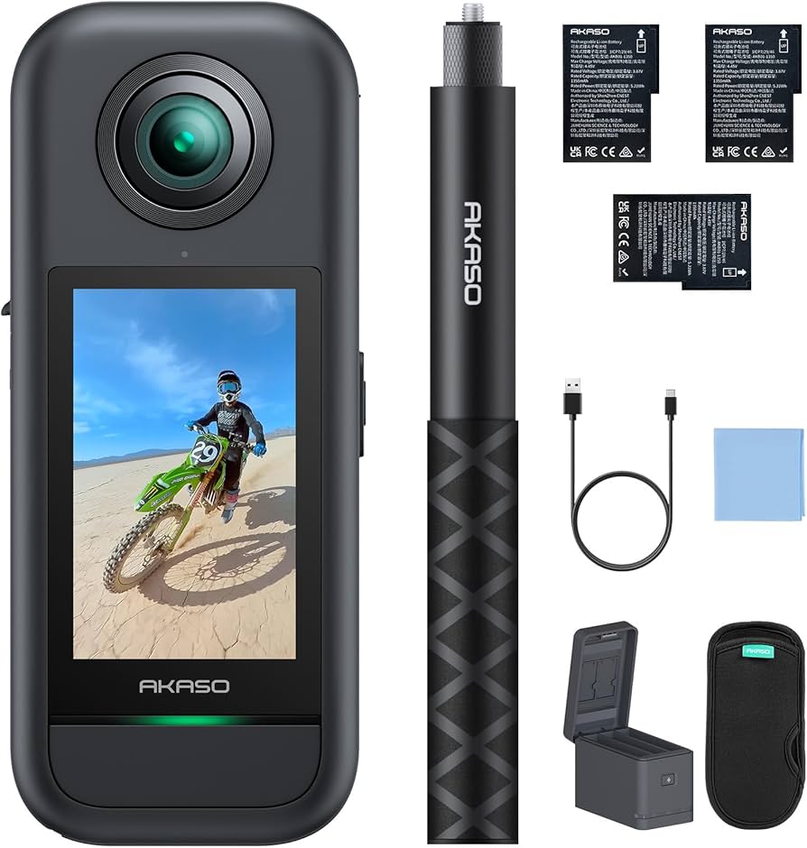 Amazon.com : AKASO 360 Weatherproof 360° Action Camera Creator
