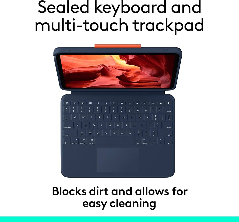 Amazon.co.jp: Logitech(ロジクール) Rugged Combo 4タッチキーボード