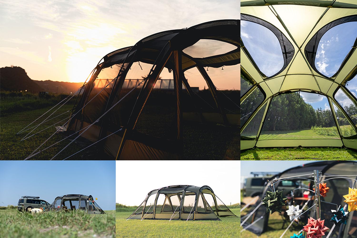 Amazon | ogawa(オガワ) アウトドア キャンプ テント 6人用 ソレスト